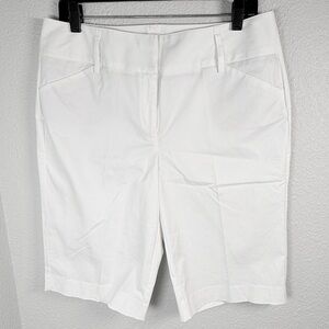 Dana Buchman White Women's Bermuda Shorts